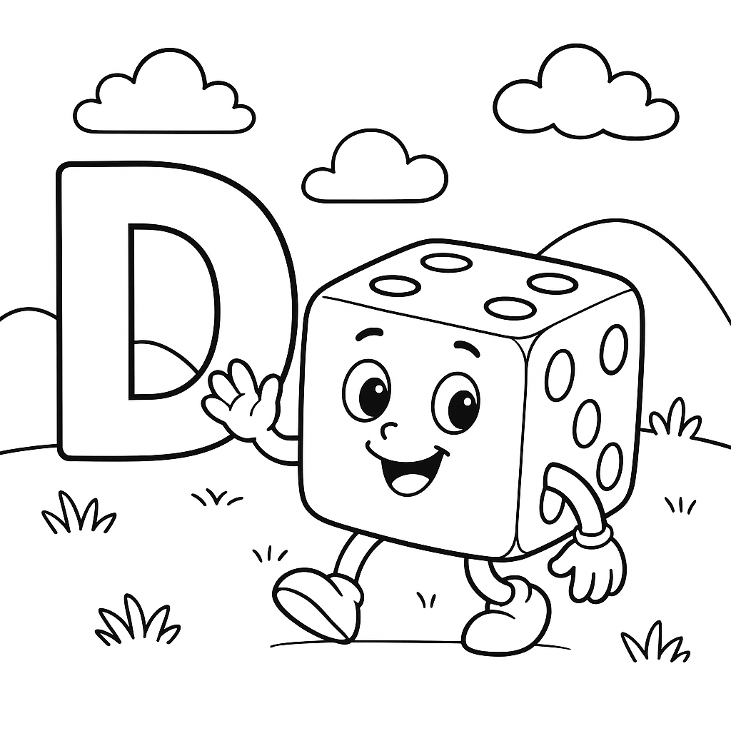 Letra D de Dado