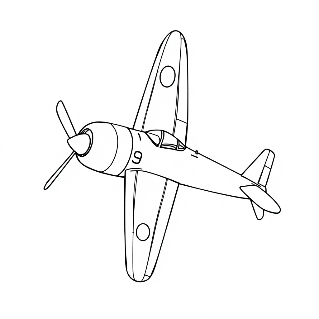 avioesDeGuerra para Colorir