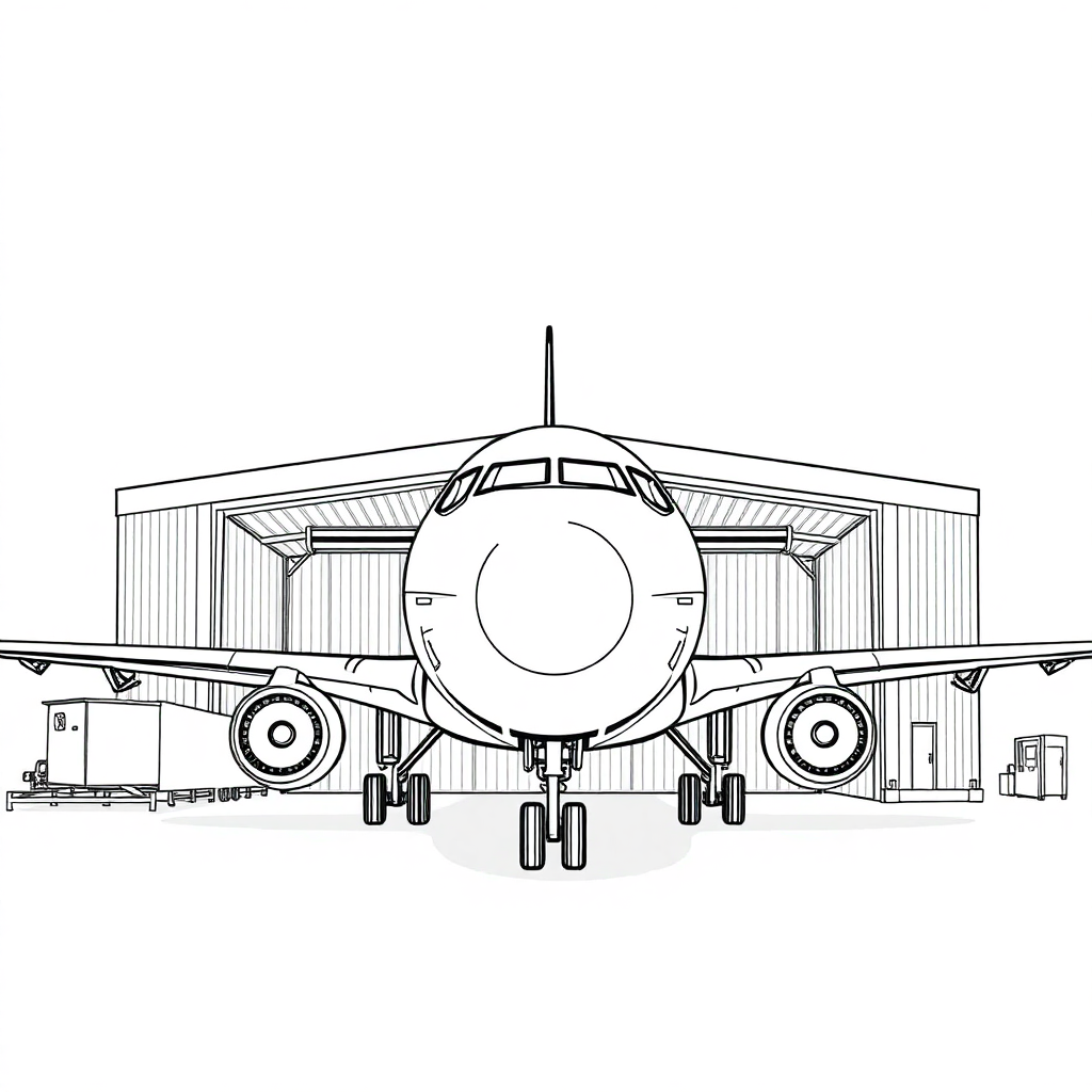 Super Hangar de Manutenção de Aviões