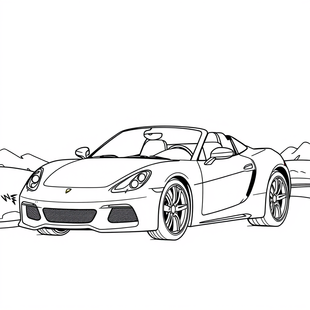 Carro Esportivo Conversível