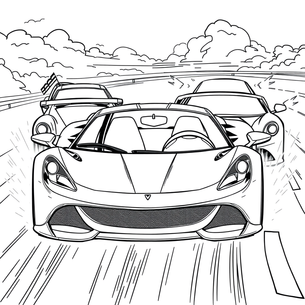 Carros Esportivos em um Encontro Automotivo