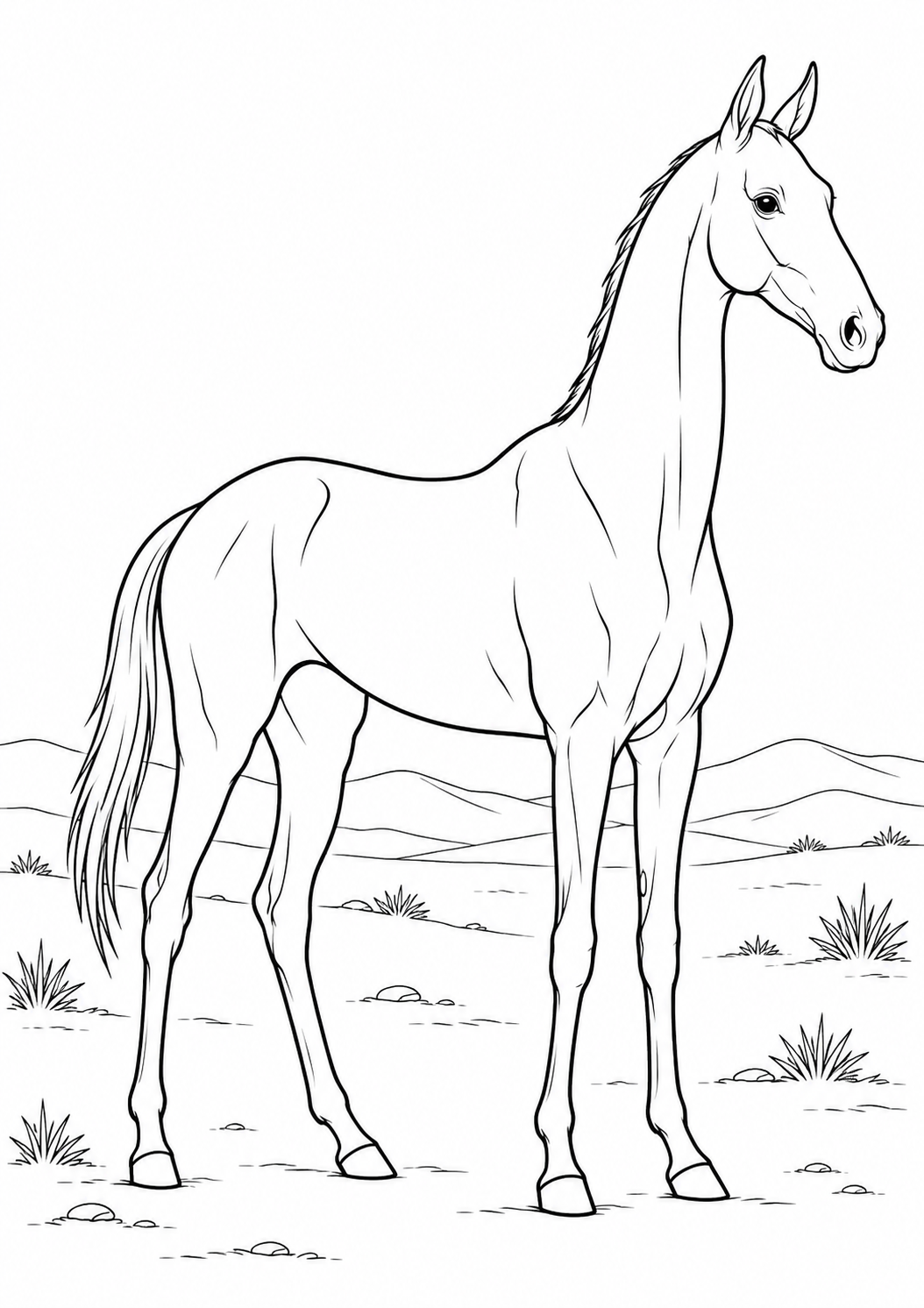 Cavalo Akhal-Teke