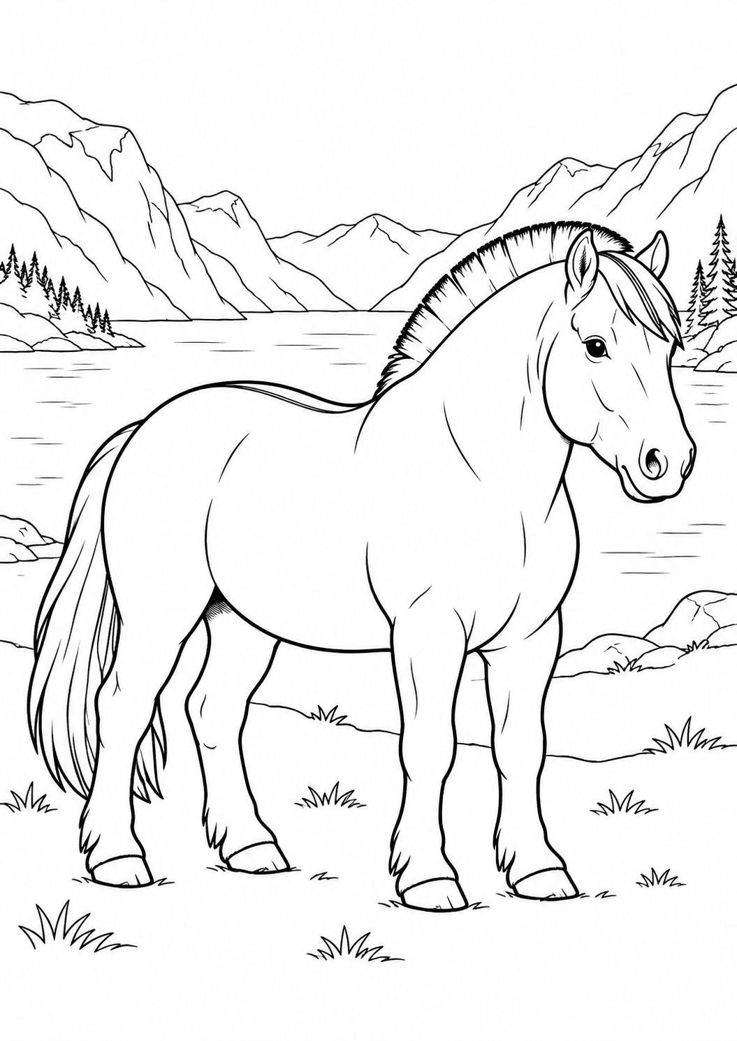 Cavalo Fjord Norueguês