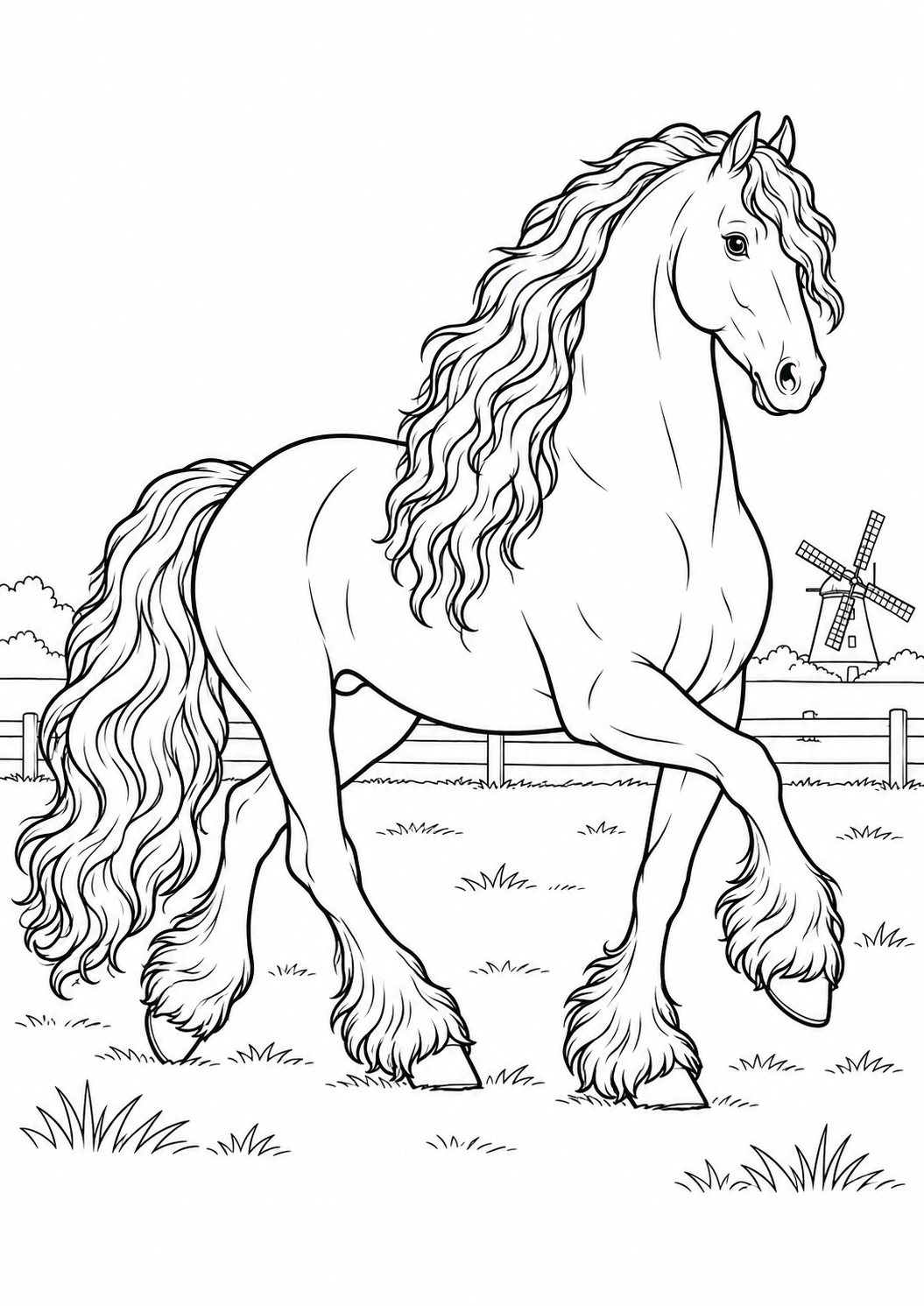 Cavalo Frísio