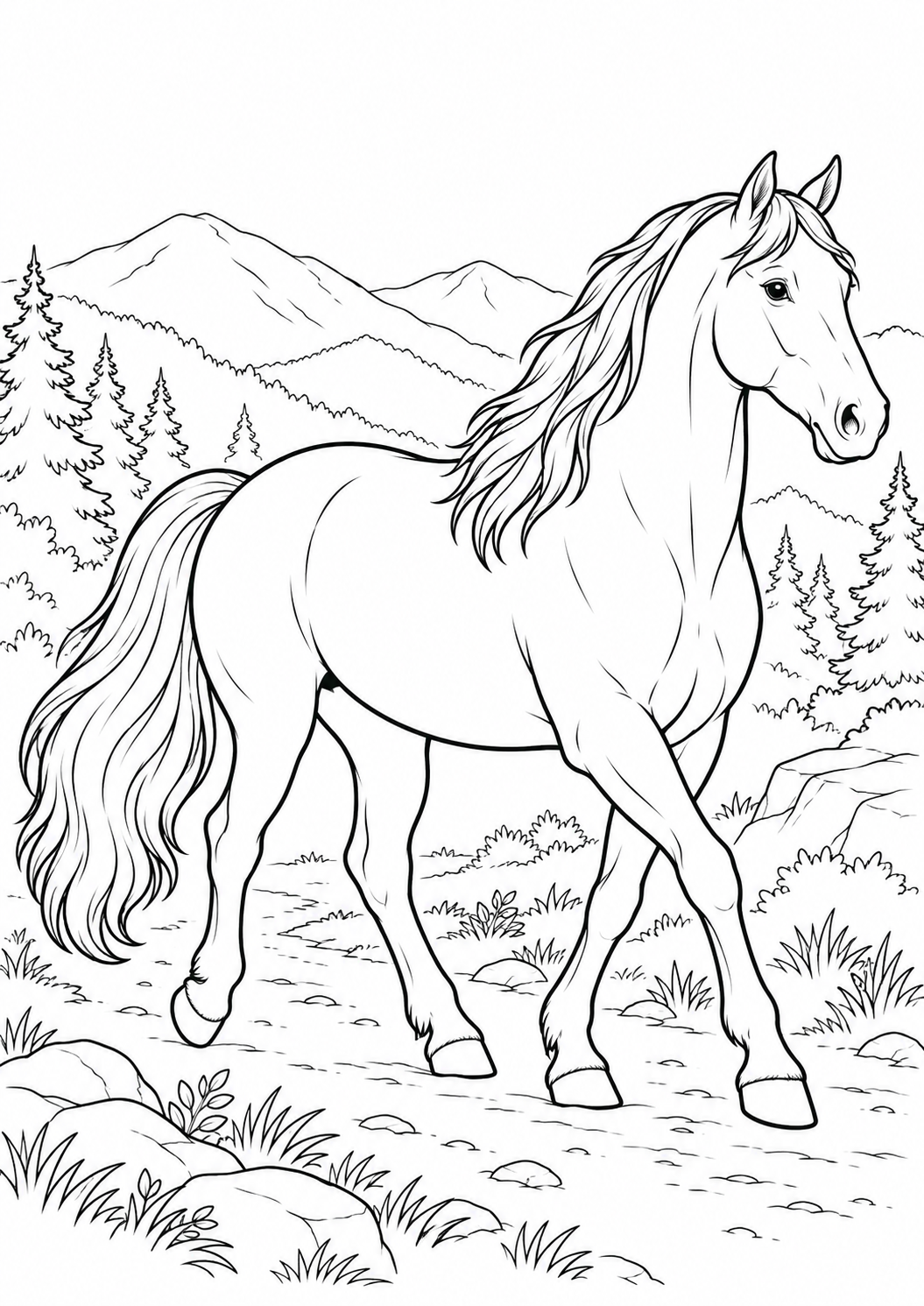 Cavalo Marchador da Montanha