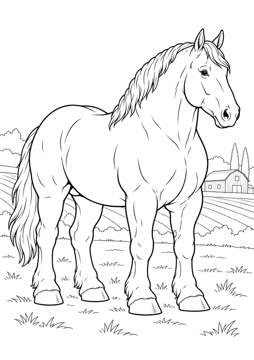 Cavalo Percheron