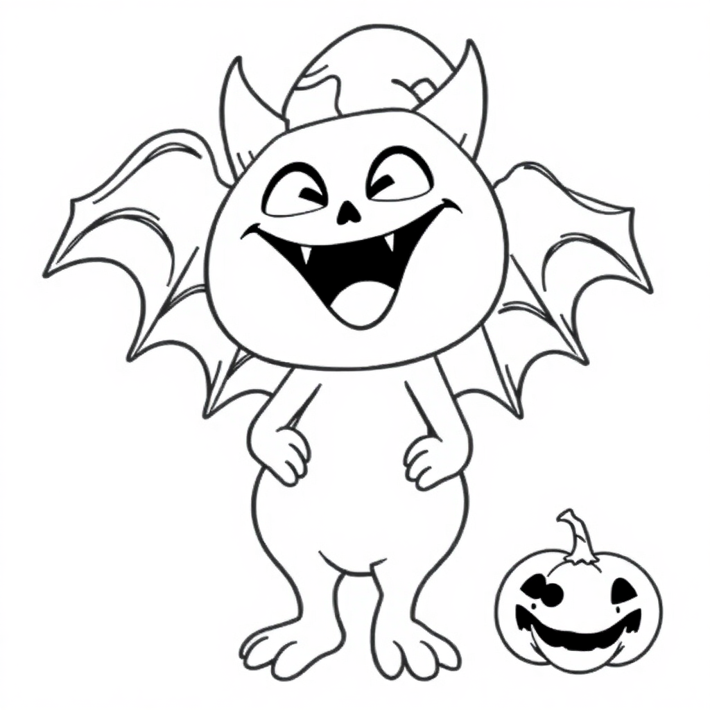 Abóbora de Halloween Sorridente