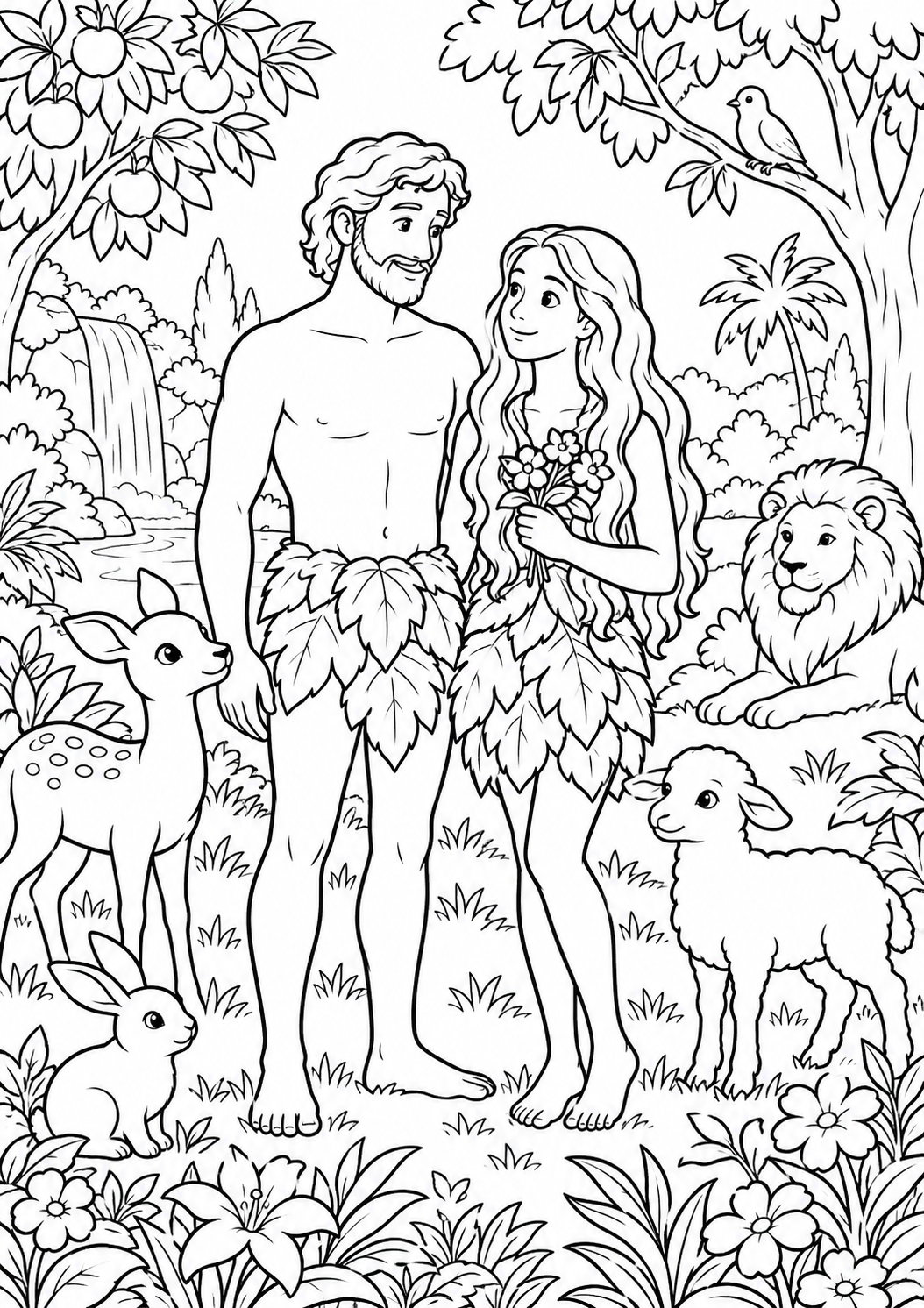 Adão e Eva no Jardim do Éden