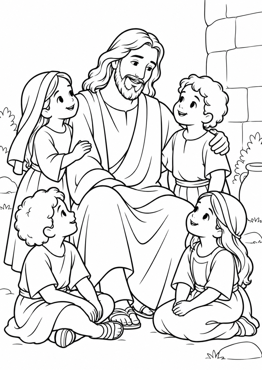 Jesus com as Crianças