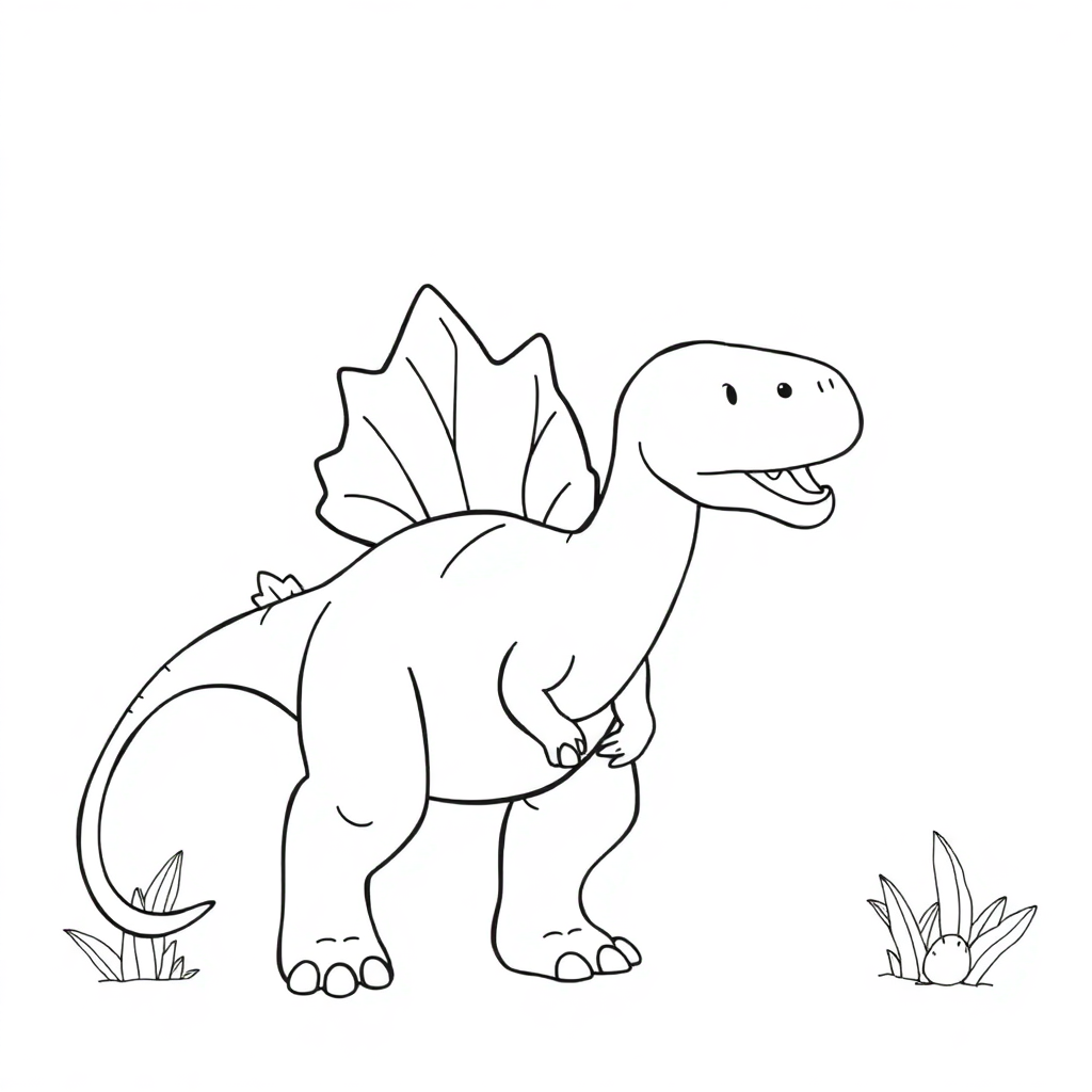 Dinossauros Bebês para Colorir