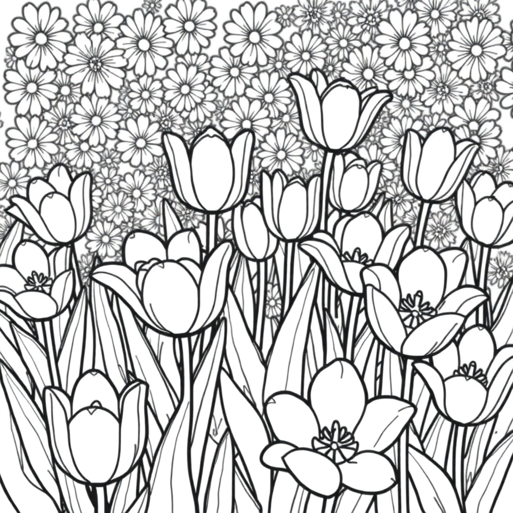 Jardim de Tulipas