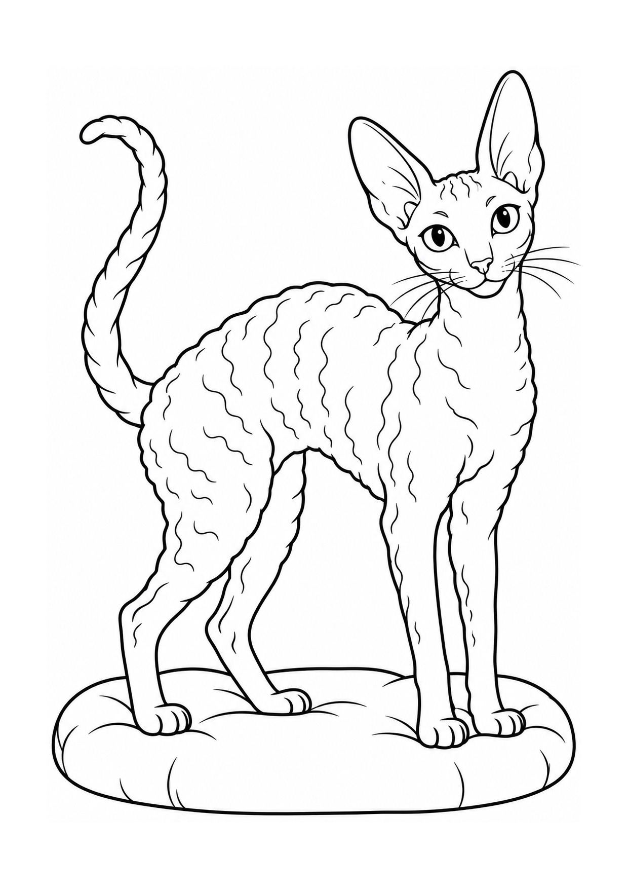 Gato Cornish Rex