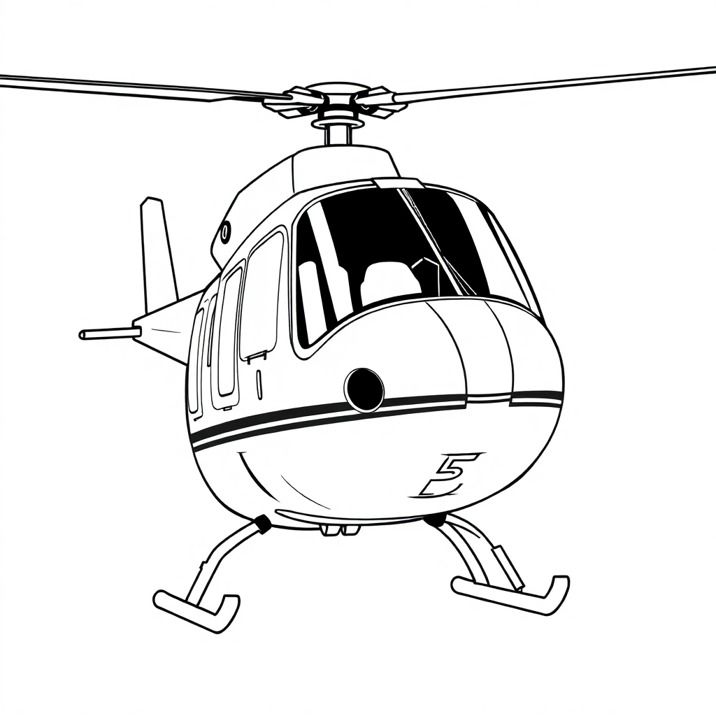 Helicóptero de Guarda Costeira com Bote