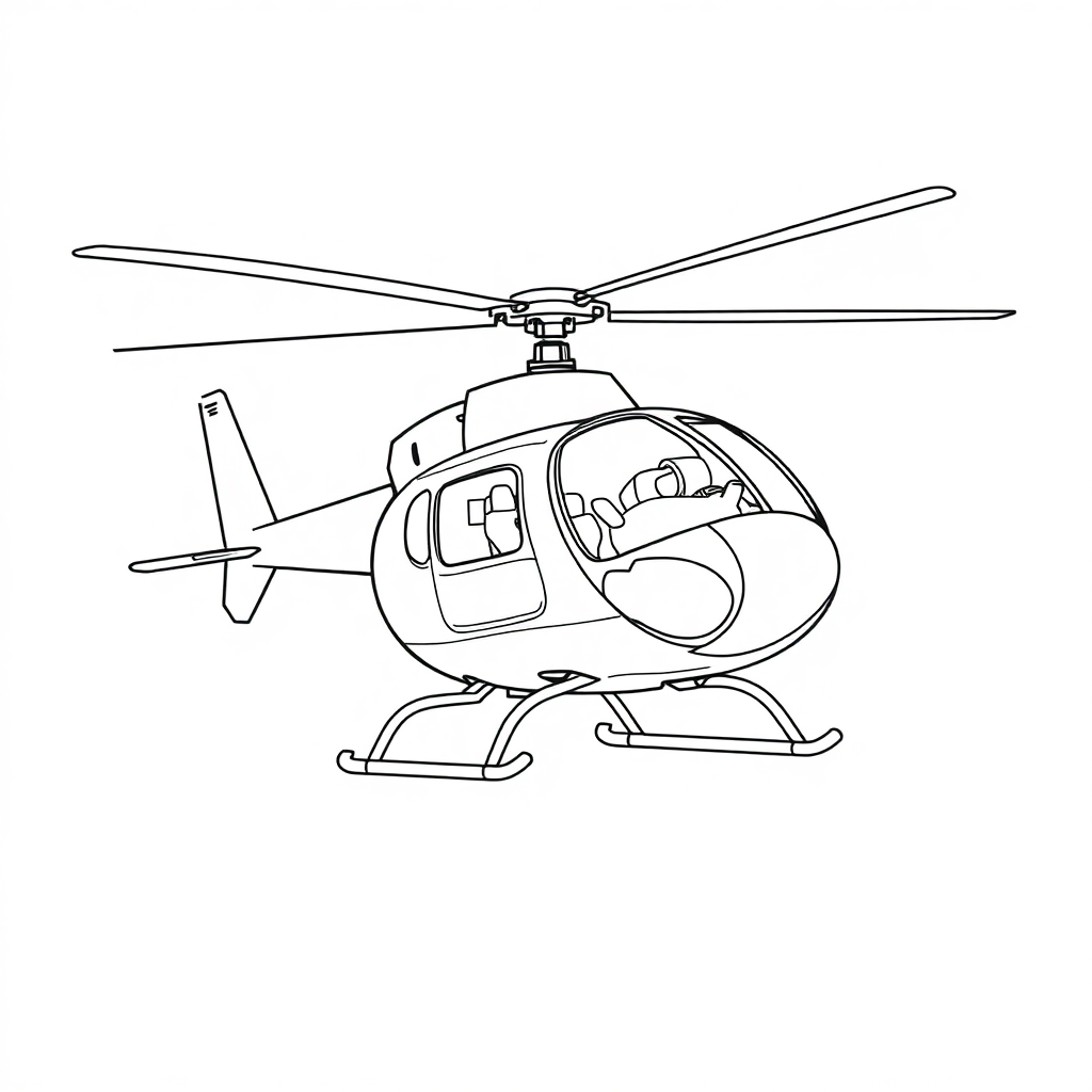Helicóptero Transportando Carga