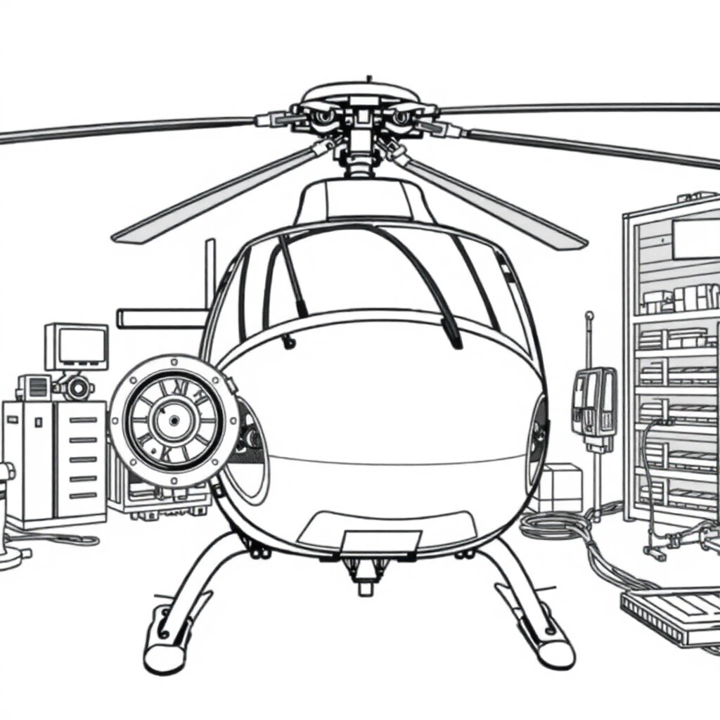 Oficina de Montagem e Testes de Helicóptero