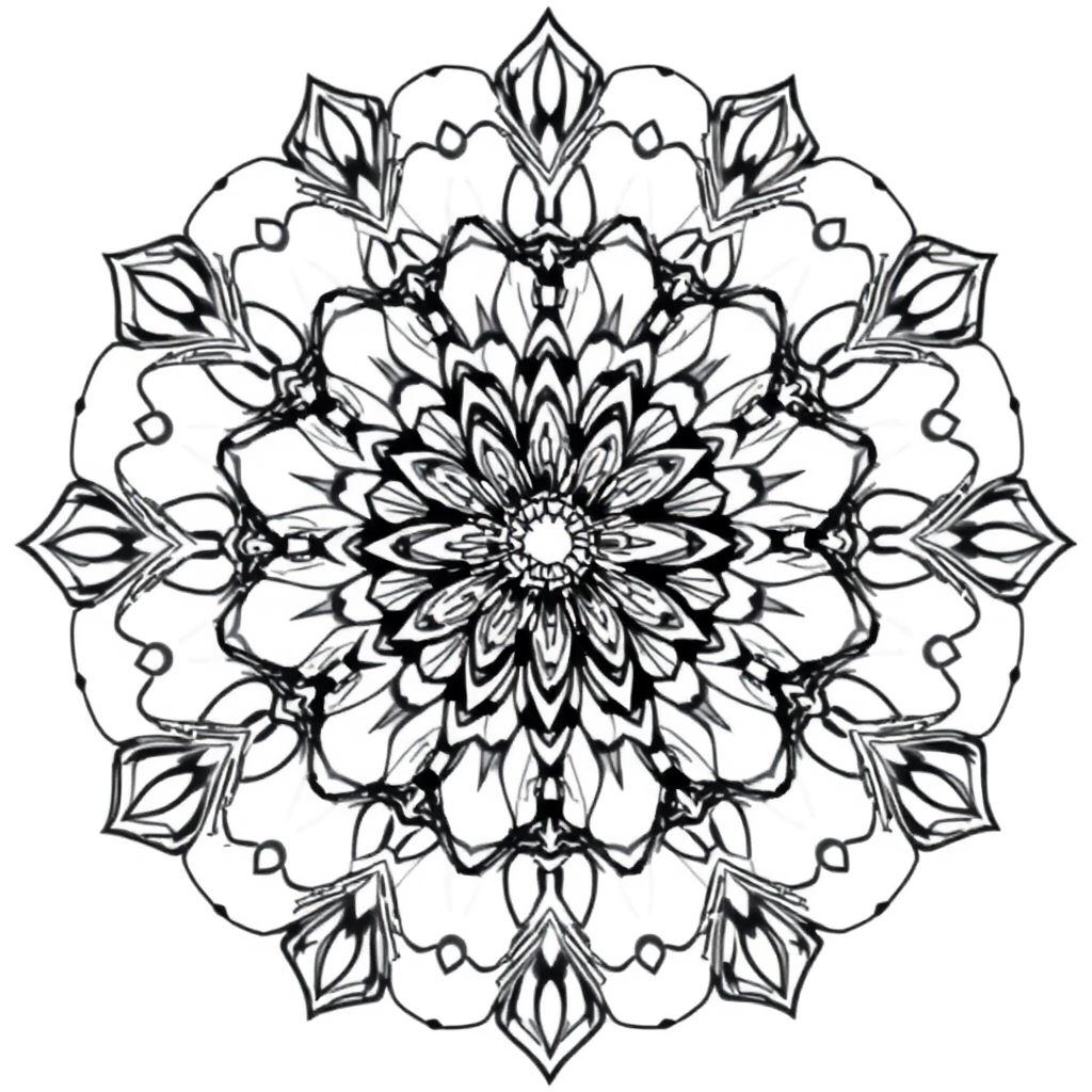 Mandala de Rosas