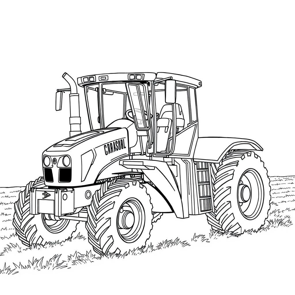 Trator Agrícola Grande