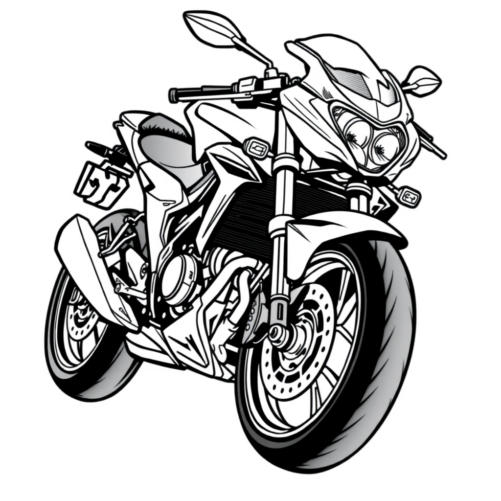 Moto com Grandes Rodas