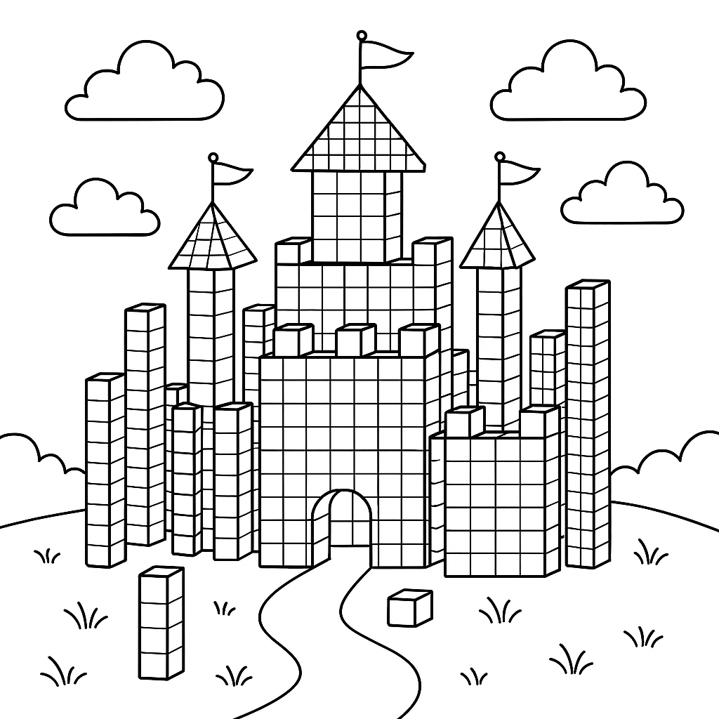 Castelo dos Blocos Decimais