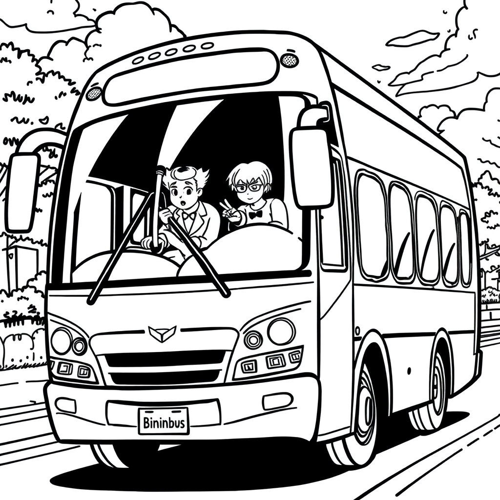 Ônibus com Malas no Bagageiro