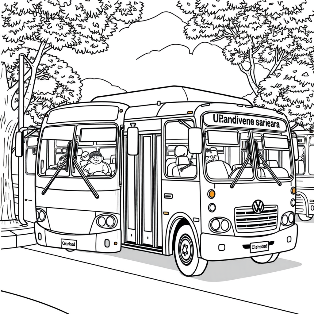 Ônibus de Dois Andares na Cidade