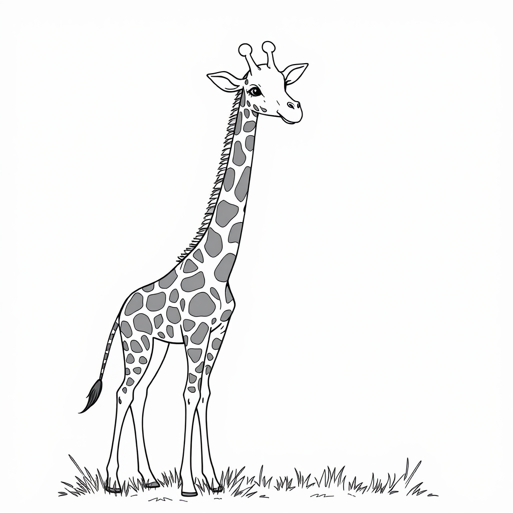 Girafa com seu Filhote