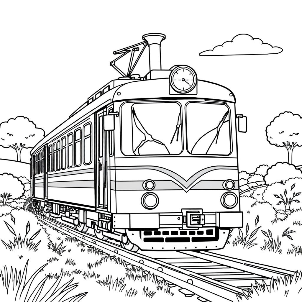 Viagem de Trem pelo Campo