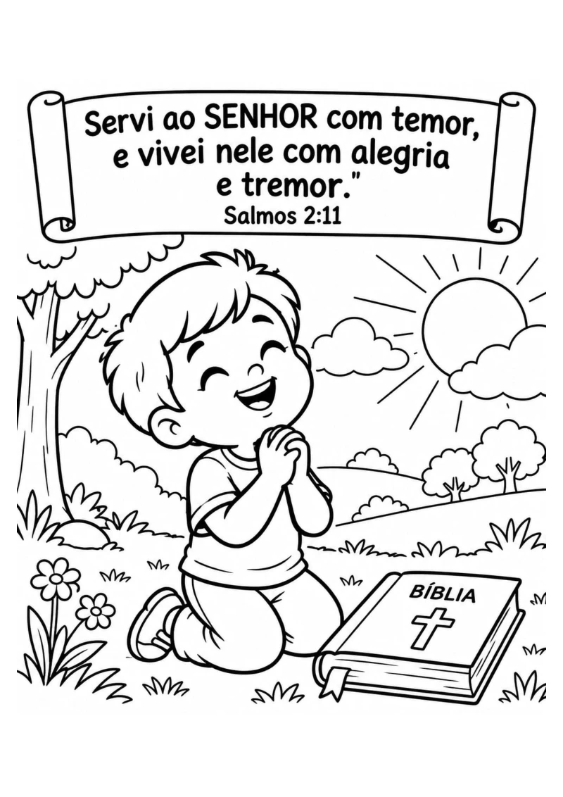 Salmos 2:11 — Servi ao Senhor com Temor