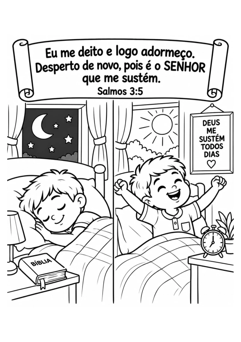 Salmos 3:5 — O Senhor Me Sustenta