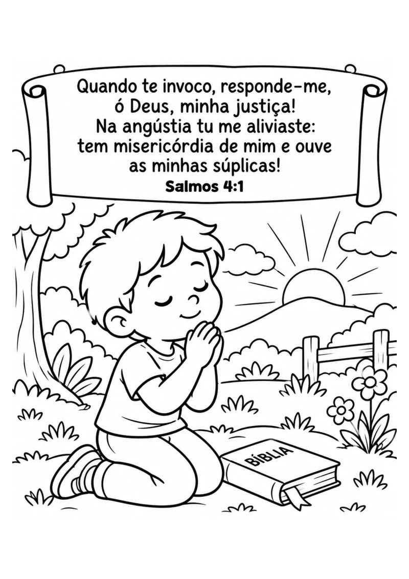 Salmos 4:1 — Oração e Confiança em Deus
