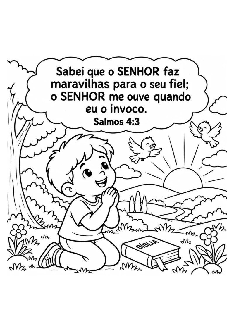 Salmos 4:3 — O Senhor Ouve Minha Oração