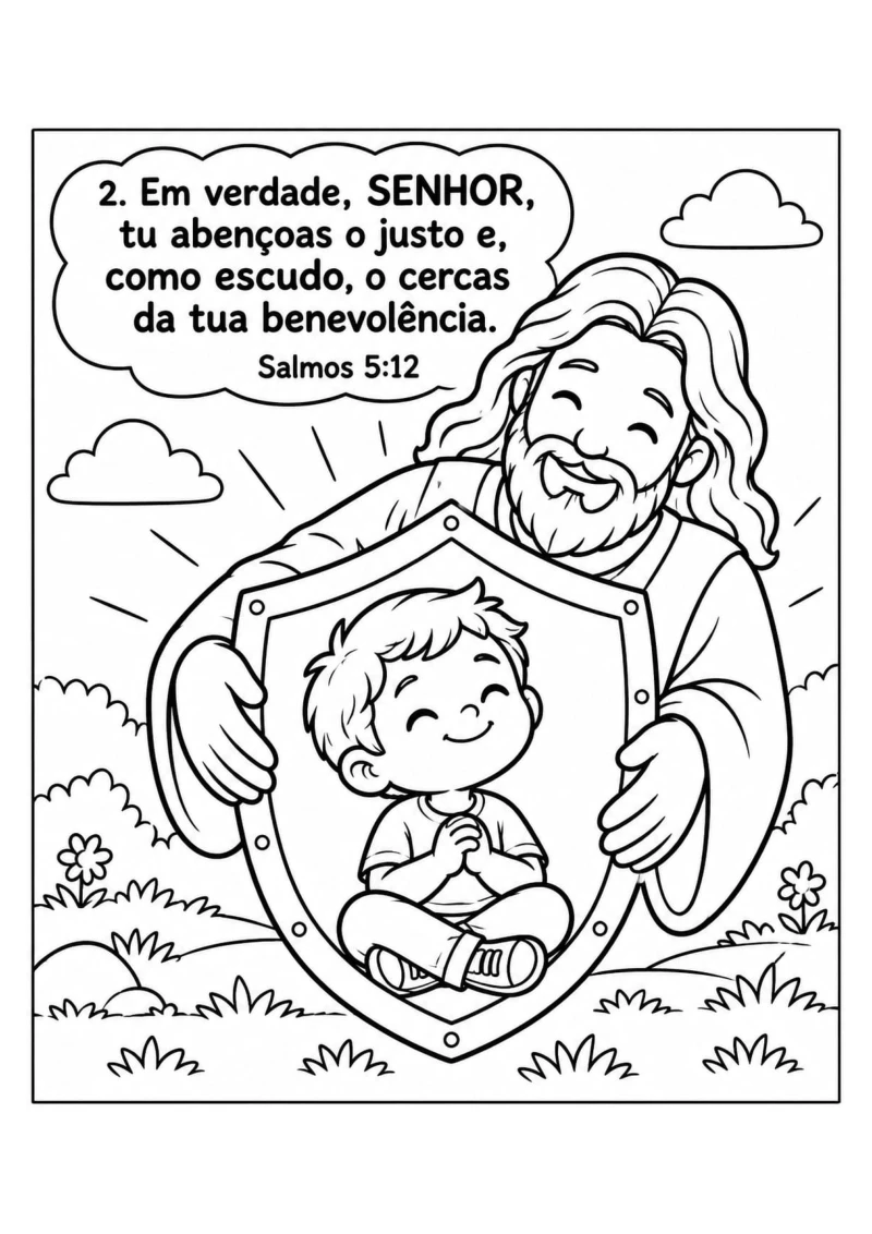 Salmos 5:12 — O Senhor Abençoa o Justo