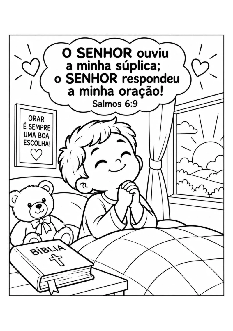 Salmos 6:9 — O Senhor Ouviu Minha Súplica