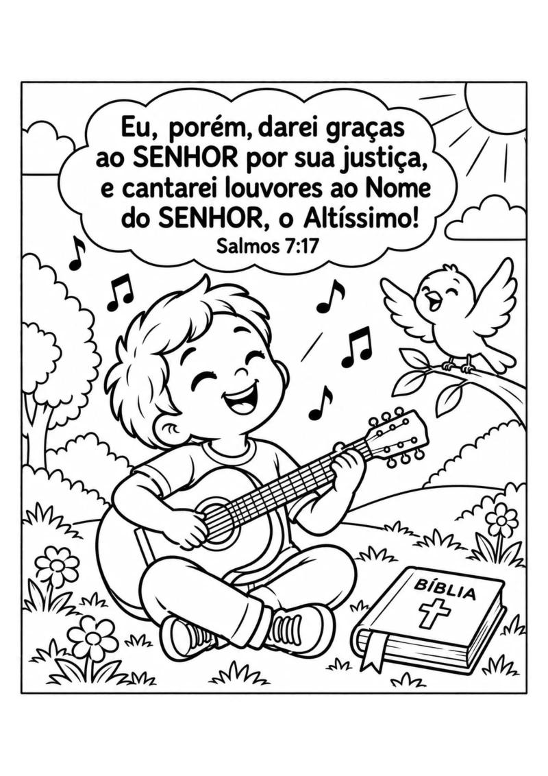 Salmos 7:17 — Louvor à Justiça do Senhor