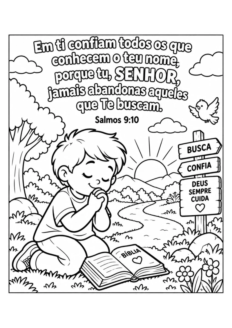 Salmos 9:10 — Confiança no Senhor